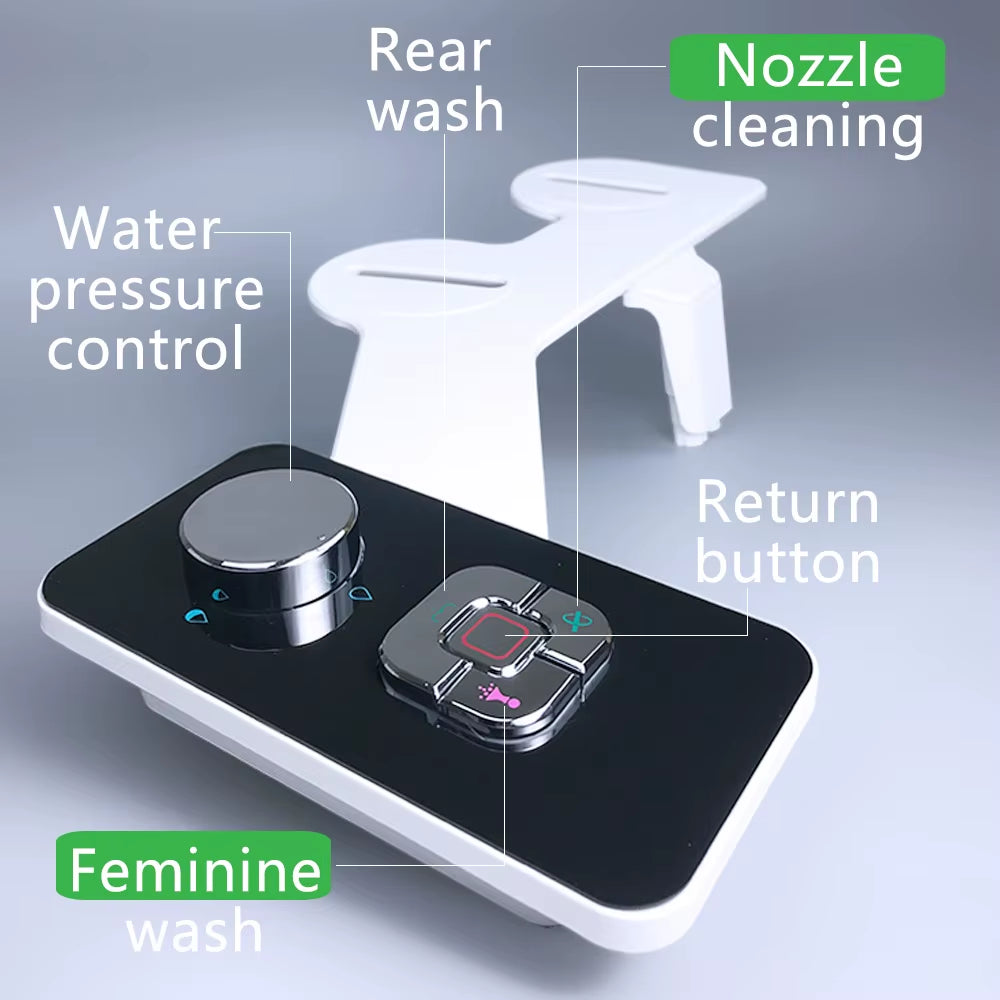 Bidet  Toilet Bidet Attachment for Toilets Seat Japanese Cover Non Electric Slim Shattaf Badette